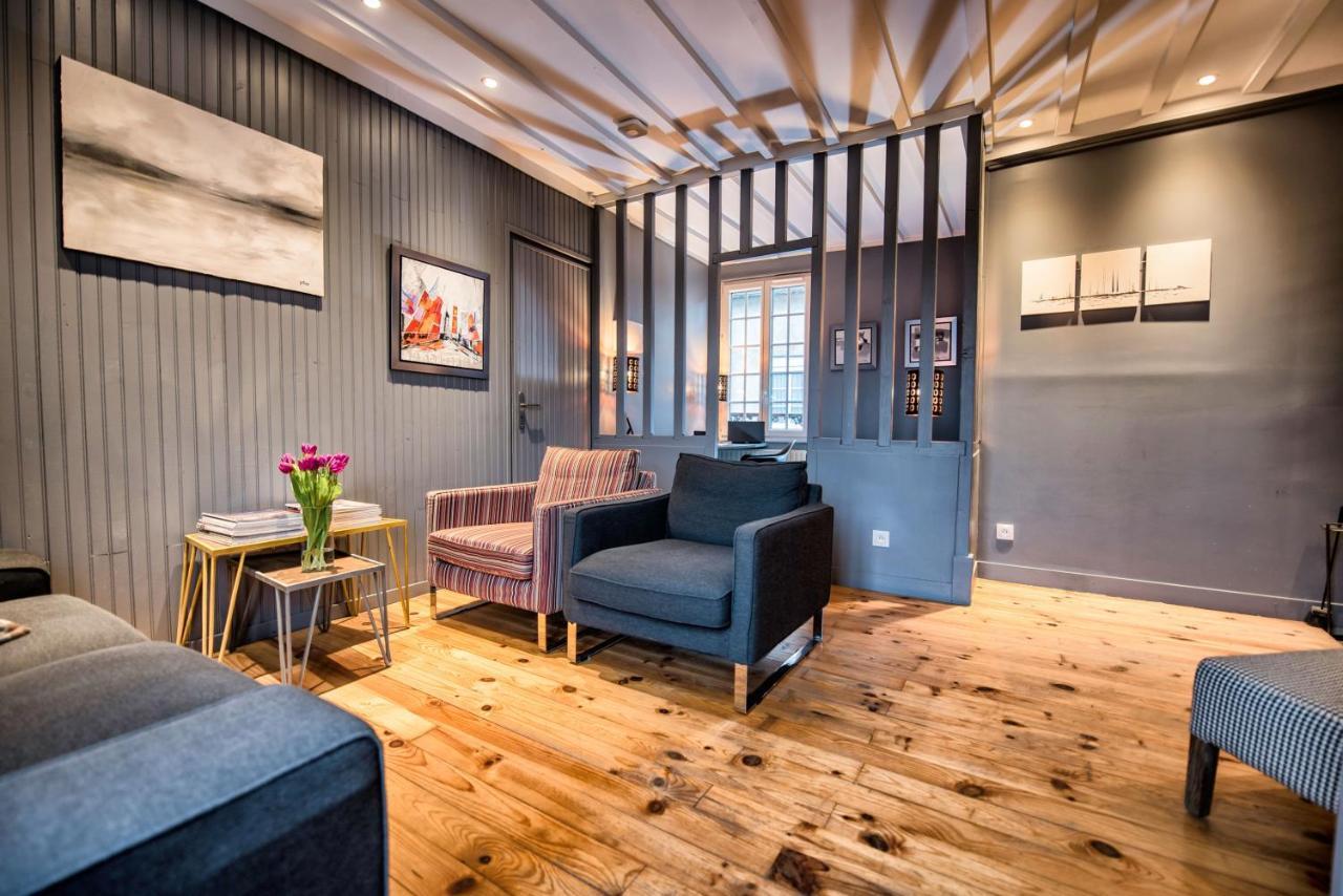 Villa The Grey House Honfleur Exterior foto